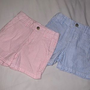 Set of Baby Boy Seer Sucker Shorts - Janie and Jack